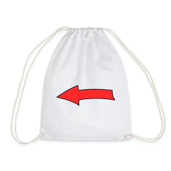 Arc à flèches - Sac de sport léger - blanc - Devant