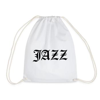 Jazz-Gothic-Logo-Logo T-Shirt - Turnbeutel - Weiß - Vorne