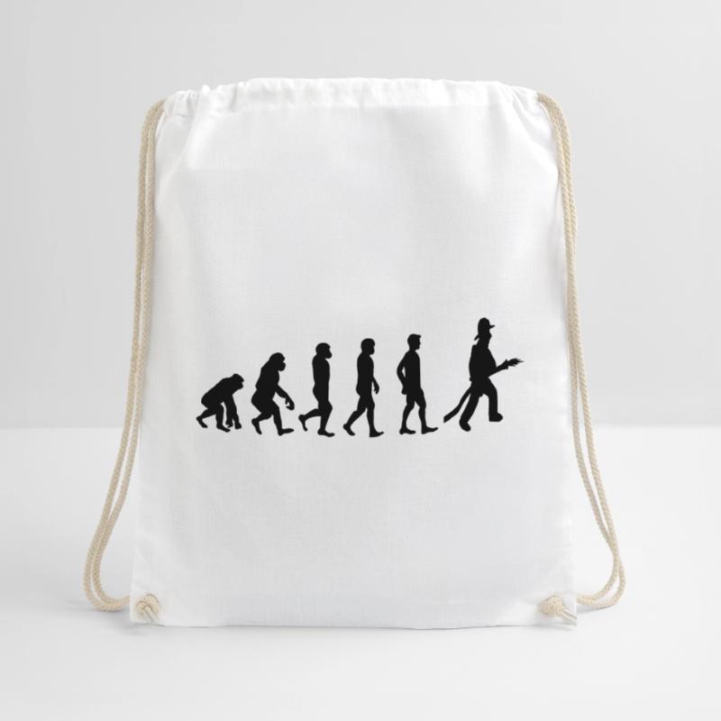 Fire evolution Drawstring Bag