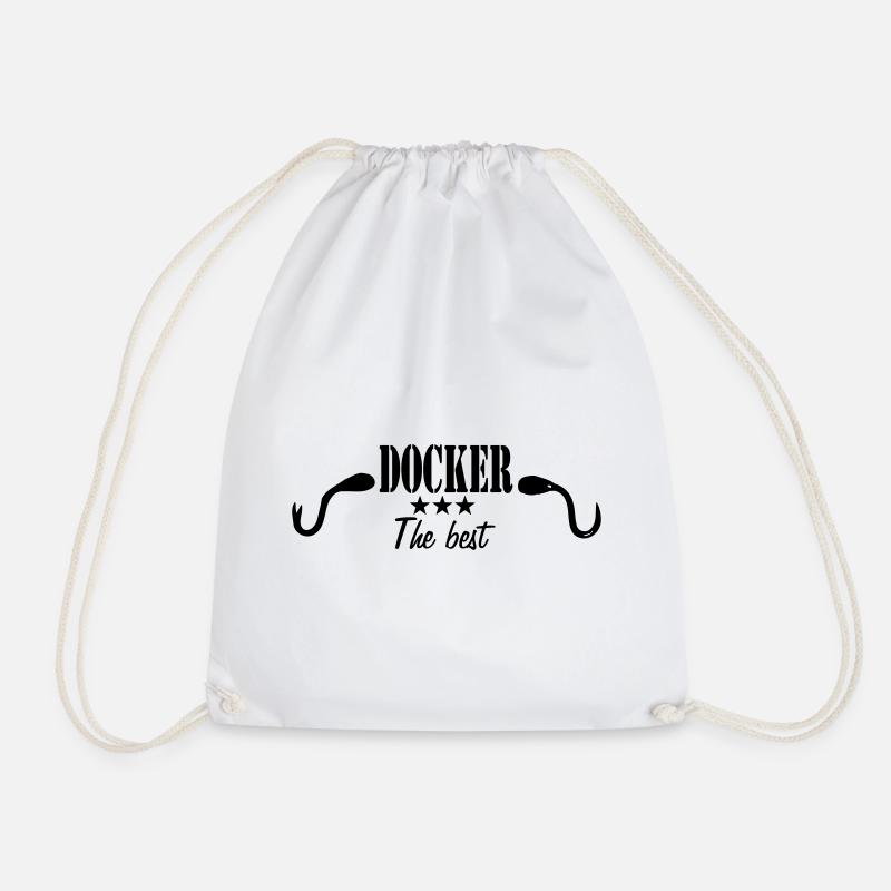 docker - Sac de sport léger - blanc