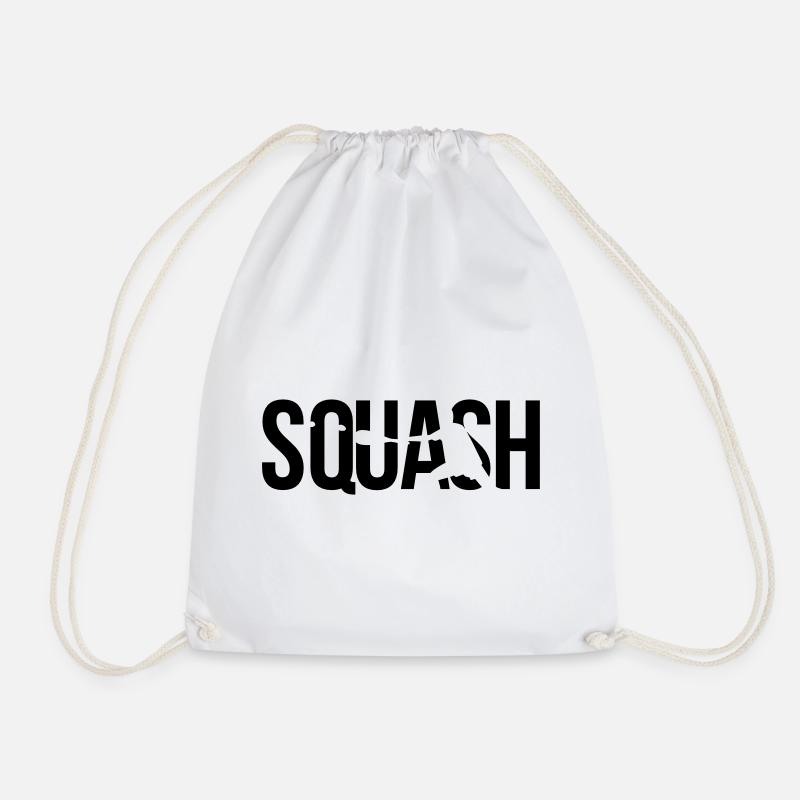 squash tennis - Turnbeutel - Weiß