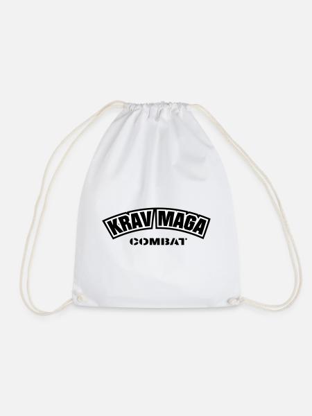 KravMaga Combat - Turnbeutel - Weiß