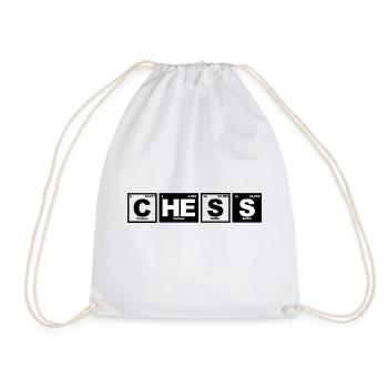 Chess - Table périodique - Chemistry - Elements - Sac de sport léger - blanc - Devant