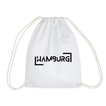 Hambourg - Sac de sport léger - blanc - Devant