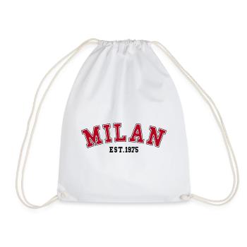 Milan_Est_1975 - Drawstring Bag - white - Front