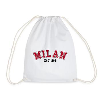 Milan_Est_1985 - Turnbeutel - Weiß - Vorne