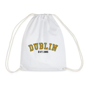 Cité de Dublin 1985 - Sac de sport léger - blanc - Devant