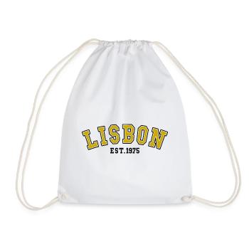 Lissabon Est. 1975 - Turnbeutel - Weiß - Vorne