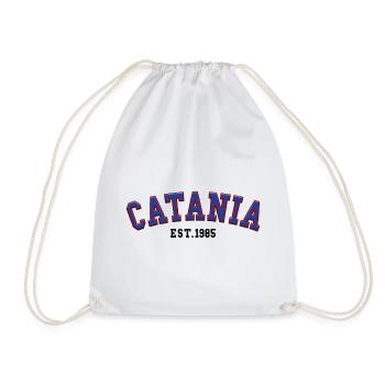 Catania Est. 1985 - Drawstring Bag - white - Front