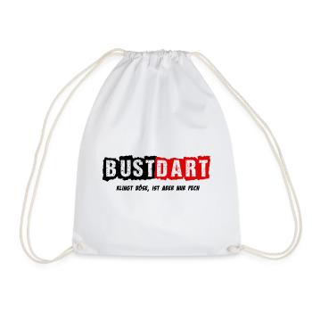 Fléchettes, fléchettes, fléchettes bustes - Sac de sport léger - blanc - Devant