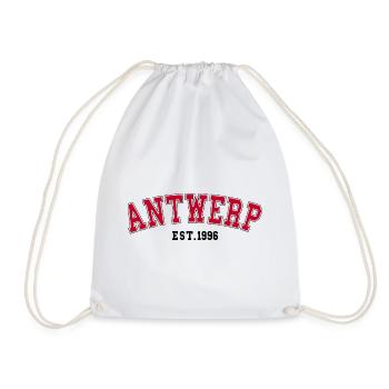 Antwerp Est. 1996 - Drawstring Bag - white - Front