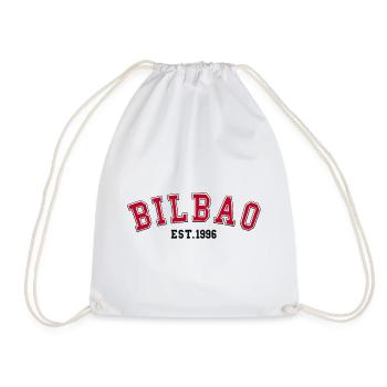 Bilbao Est. 1996 - Drawstring Bag - white - Front