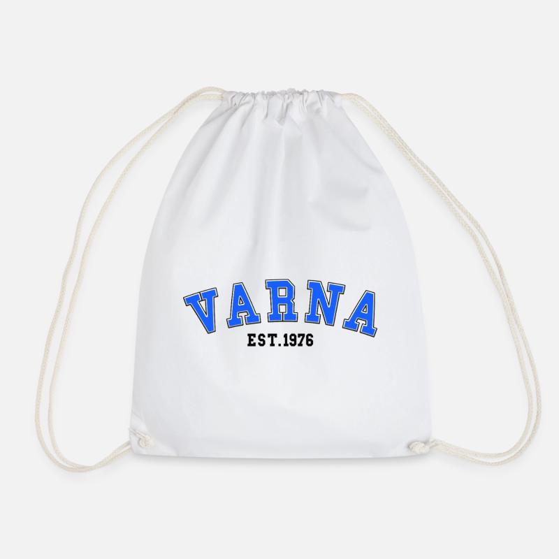 Varna Est. 1976 - Drawstring Bag - white