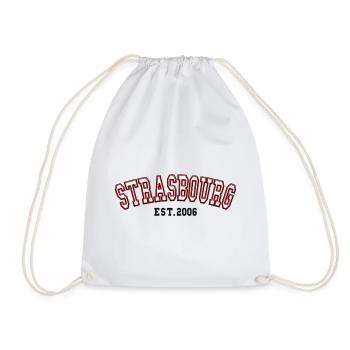 Strasbourg Est. 2006 - Drawstring Bag - white - Front