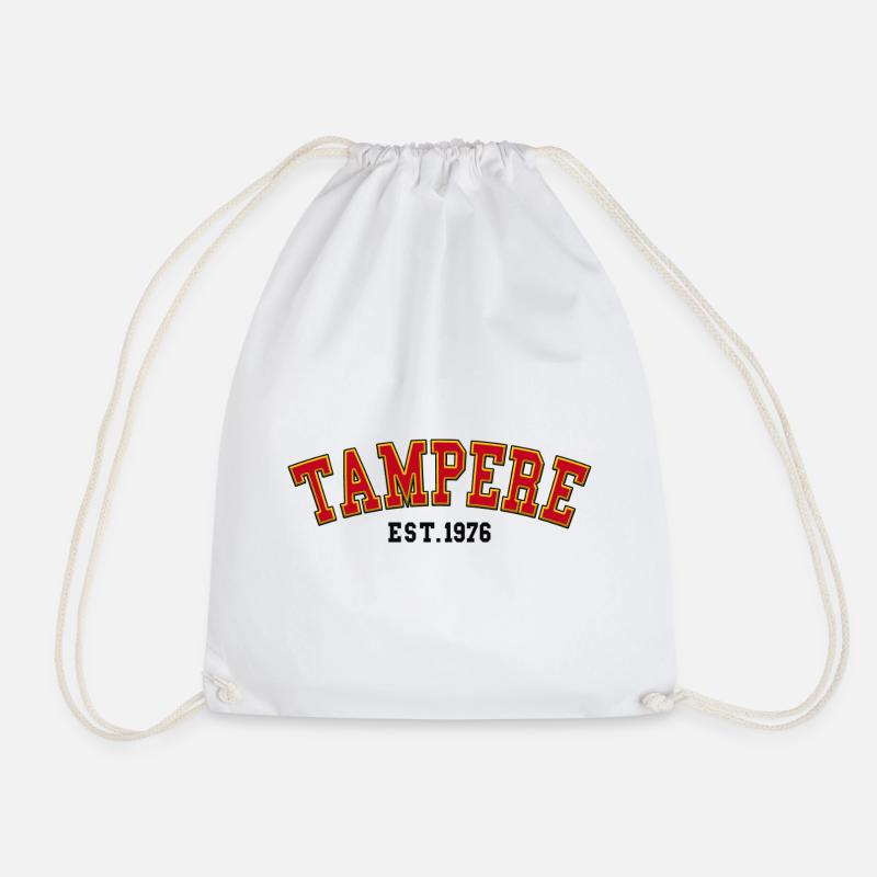 Tampere Est. 1976 - Drawstring Bag - white