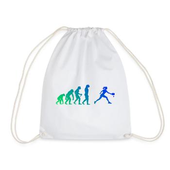 Idée cadeau pour un tournoi de pickleball pour l’anniversaire - Sac de sport léger - blanc - Devant