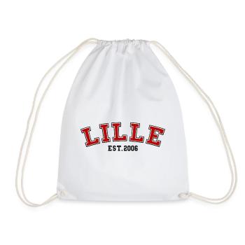 Lille Fondée en 2006 - Sac de sport léger - blanc - Devant