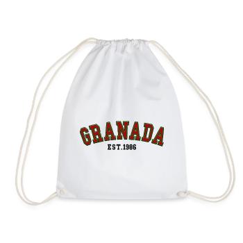 Grenade Fondée en 1986 - Sac de sport léger - blanc - Devant
