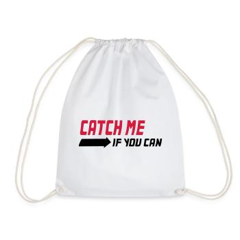 Catch me if you can - Sac de sport léger - blanc - Devant