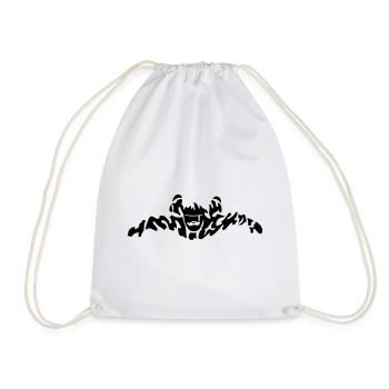 skydiver extreme - Drawstring Bag - white - Front