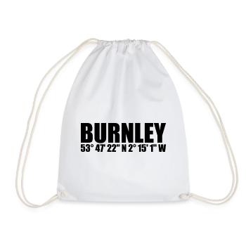 Coordonnées de Burnley - Sac de sport léger - blanc - Devant