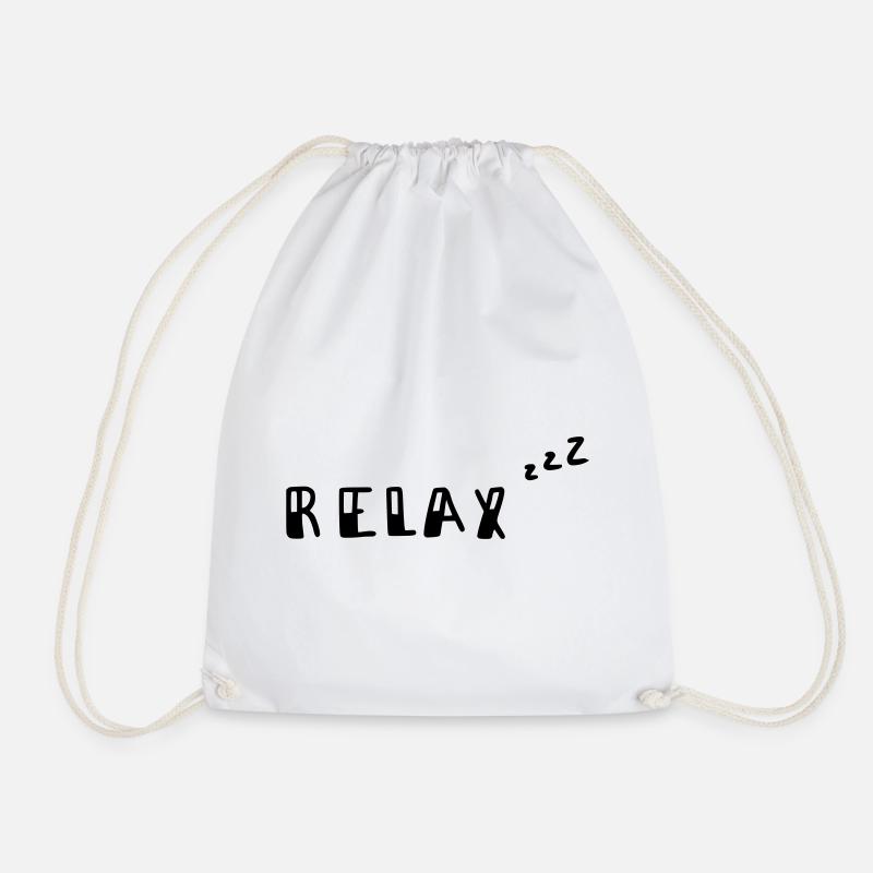 Relax - Turnbeutel - Weiß