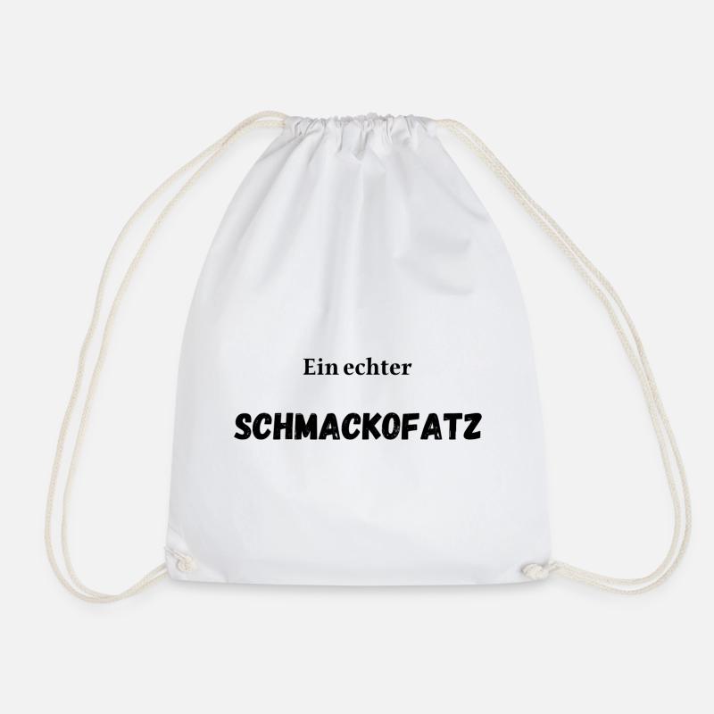 Ein echter Schmackofatz - Turnbeutel - Weiß