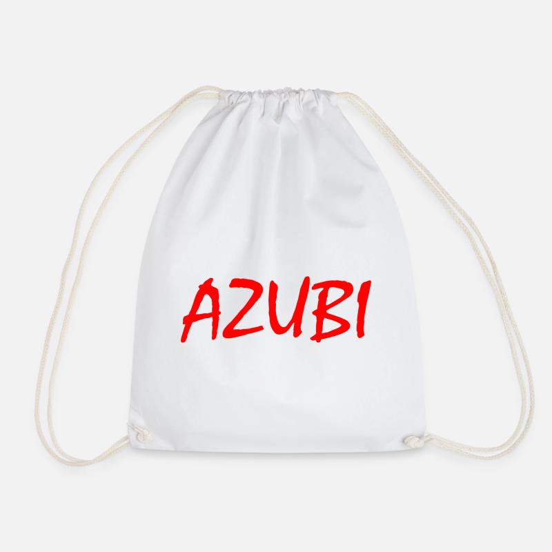 Azubi - Turnbeutel - Weiß