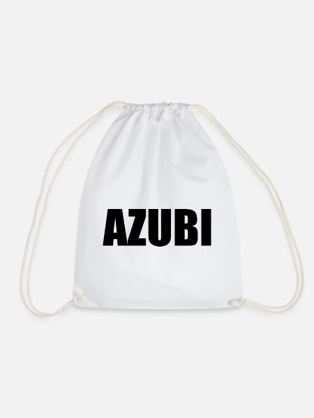 Azubi - Turnbeutel - Weiß