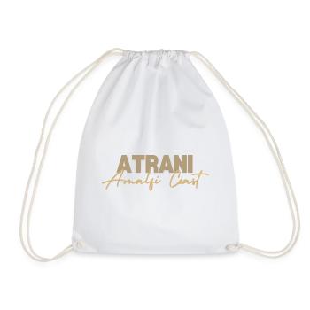 Atrani Amalfi Coast Scenic Design - Drawstring Bag - white - Front