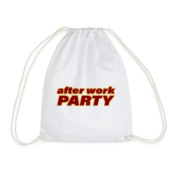 AFTER WORK PARTY - Turnbeutel - Weiß - Vorne
