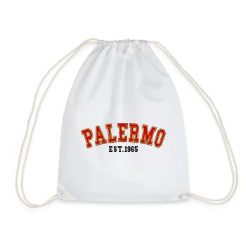 Palermo Est.1965 - Drawstring Bag - white - Front