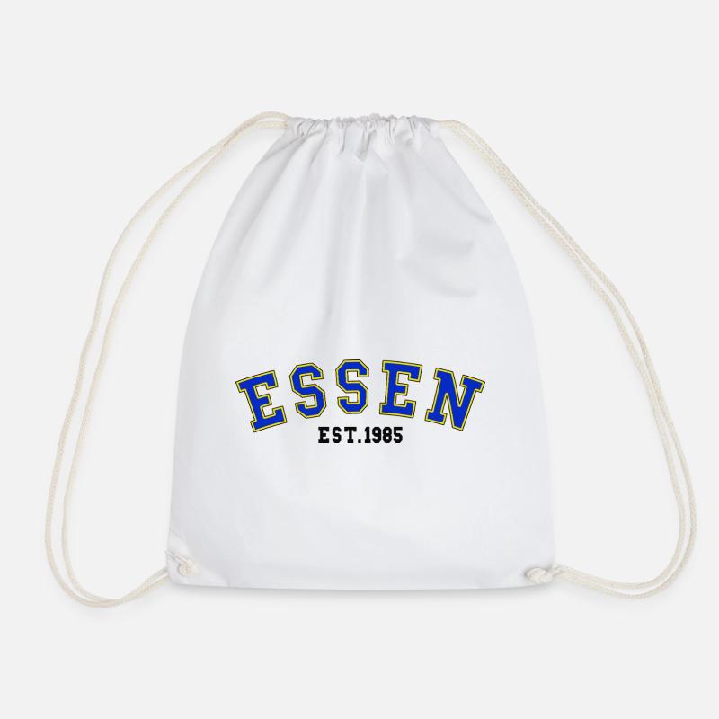 Essen Est. 1985 - Drawstring Bag - white