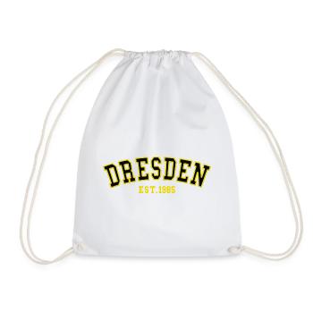 Dresden Est. 1985 - Drawstring Bag - white - Front