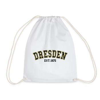 Dresden Est. 1975 - Drawstring Bag - white - Front
