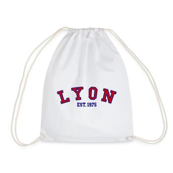 Lyon Est. 1975 - Turnbeutel - Weiß - Vorne