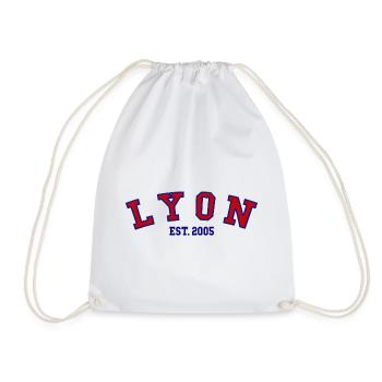 Lyon Est. 2005 - Turnbeutel - Weiß - Vorne