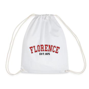 Florenz Est. 1975 - Turnbeutel - Weiß - Vorne