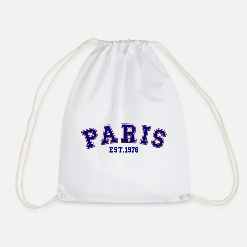 Paris gegründet 1976 - Turnbeutel - Weiß