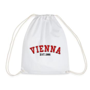 Wien gegründet 1986 - Turnbeutel - Weiß - Vorne