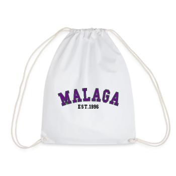 Malaga gegründet 1996 - Turnbeutel - Weiß - Vorne