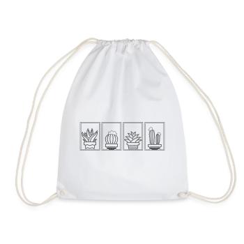 Design file is missing - Drawstring Bag - white - Front