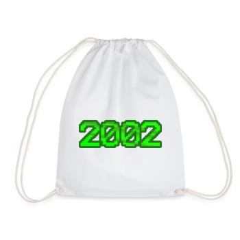 Nerd 2002 - Turnbeutel - Weiß - Vorne