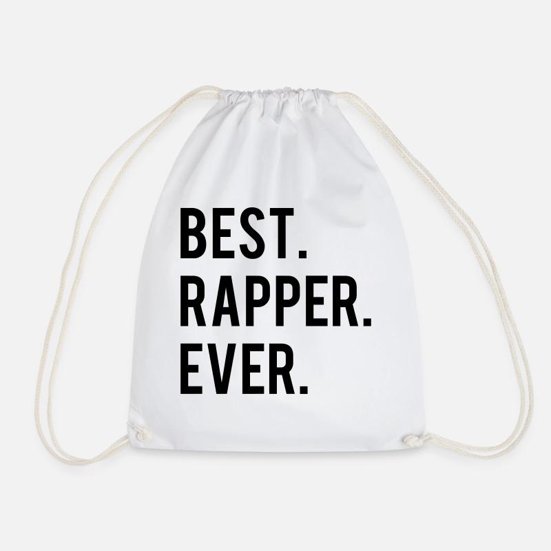 Best Rapper Ever - Turnbeutel - Weiß