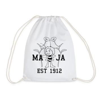 Biene Maja EST. 1912 - Turnbeutel - Weiß - Vorne
