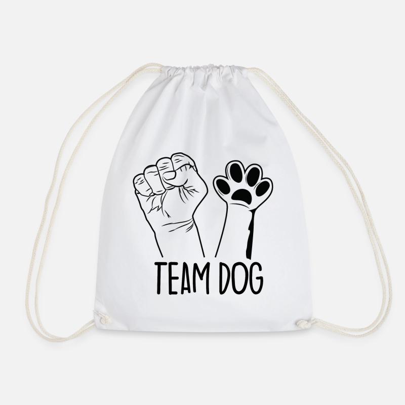 Team Dog - Turnbeutel - Weiß