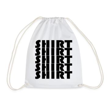 BAUHAUS SHIRT - Turnbeutel - Weiß - Vorne