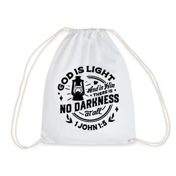 Ethereal Celestial Moon Phases Illustration - Drawstring Bag - white - Front