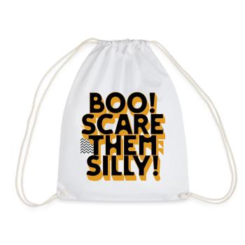 Boo Scare Them Silly - Turnbeutel - Weiß - Vorne