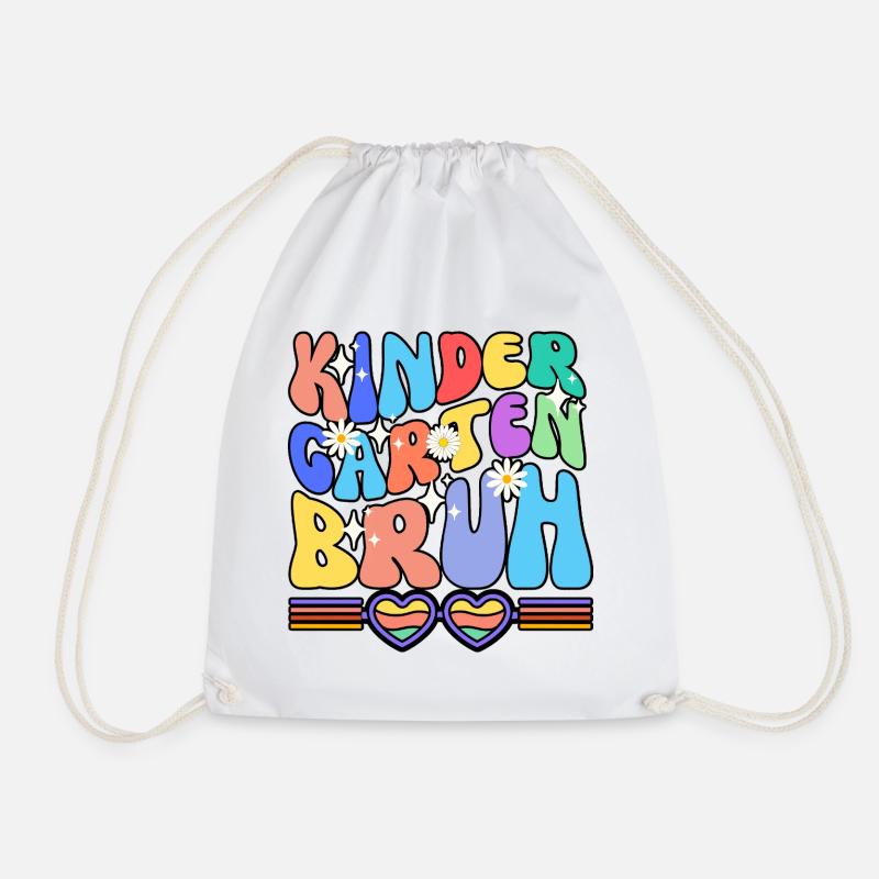 KINDERGARTEN BRUH - Turnbeutel - Weiß
